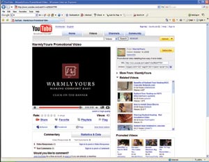 Warmly Yours You Tube