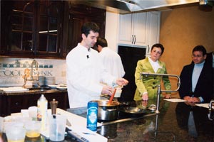 cooking demonstration